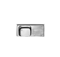 سینک صنعتی یک لگن سایز 130×65 اخوان مدل S15