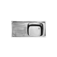 سینک صنعتی یک لگن سایز 130×60 اخوان مدل S3